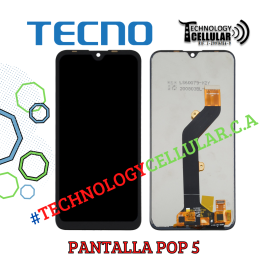 Pantalla Tecno Pop 5